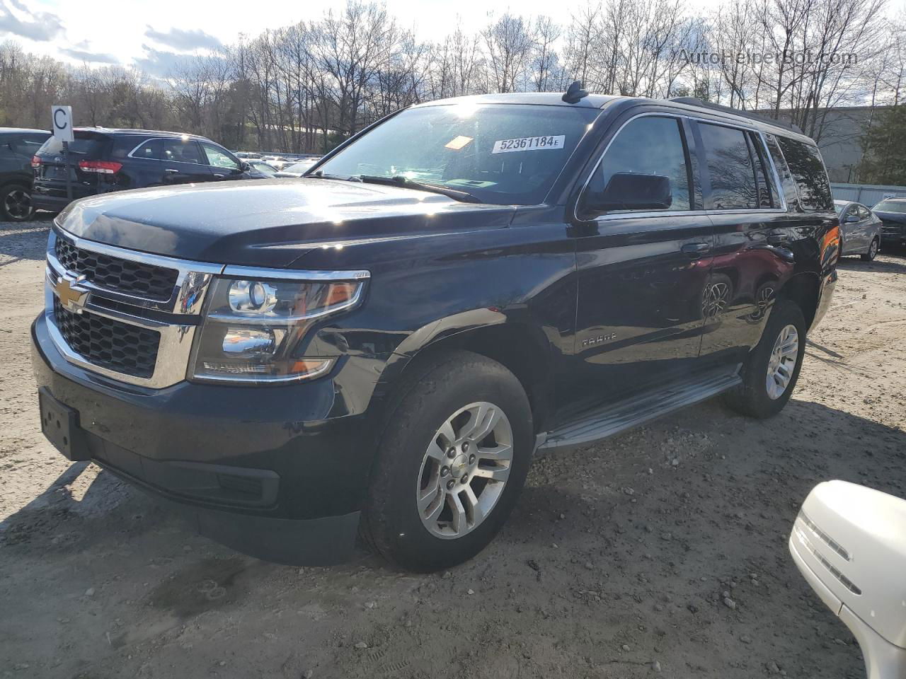 2015 Chevrolet Tahoe K1500 Lt Black vin: 1GNSKBKC0FR614712