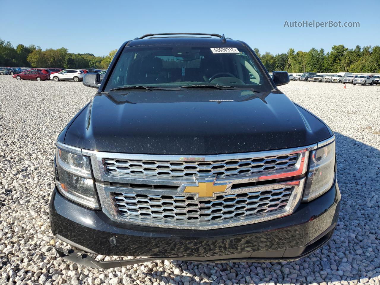 2015 Chevrolet Tahoe K1500 Lt Черный vin: 1GNSKBKC0FR654742