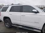 2016 Chevrolet Tahoe Lt White vin: 1GNSKBKC0GR143159