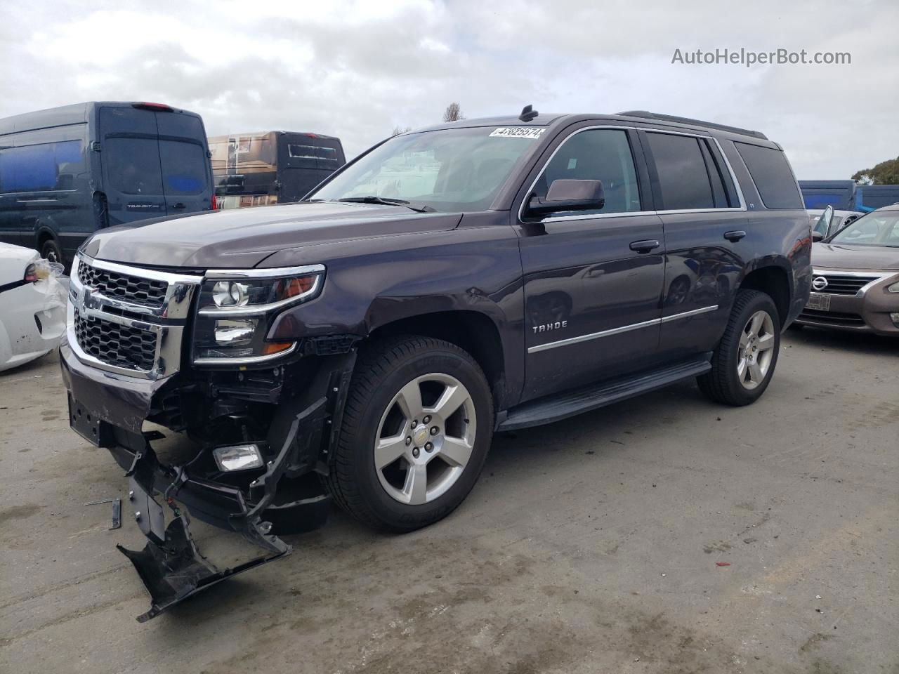 2015 Chevrolet Tahoe K1500 Lt Коричневый vin: 1GNSKBKC1FR116311