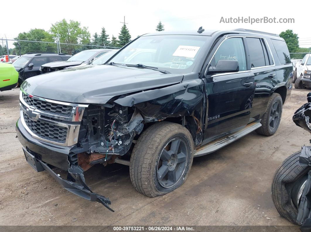 2015 Chevrolet Tahoe Lt Black vin: 1GNSKBKC1FR192417