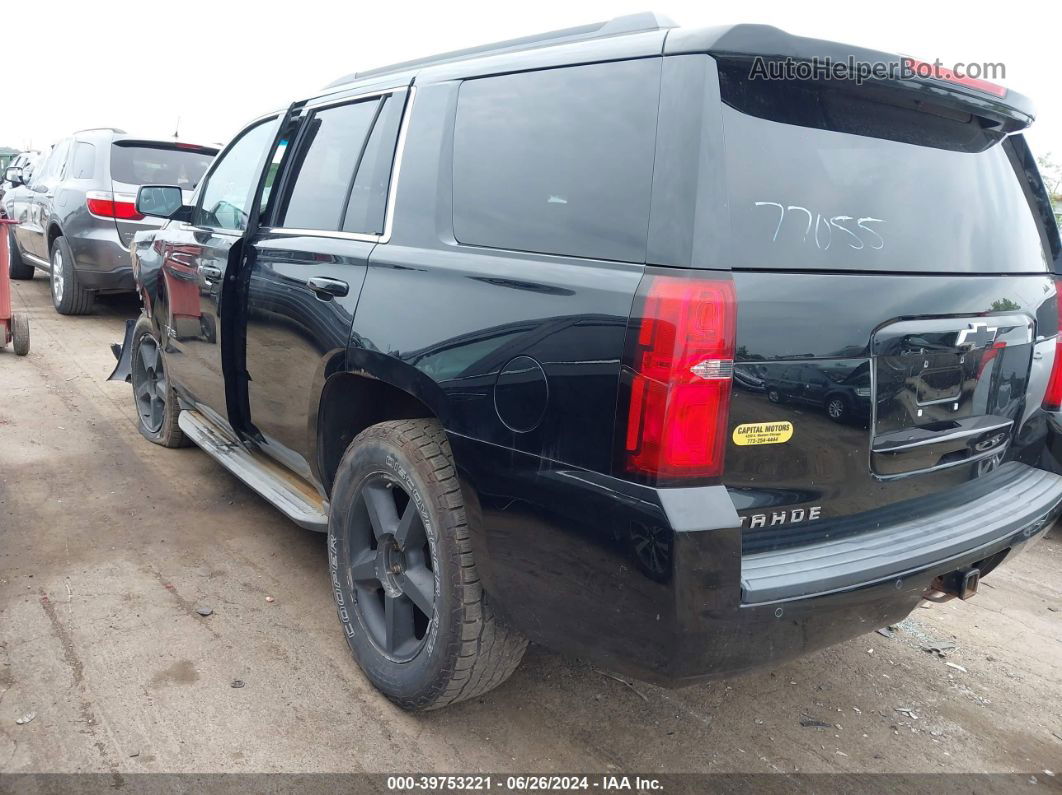 2015 Chevrolet Tahoe Lt Черный vin: 1GNSKBKC1FR192417