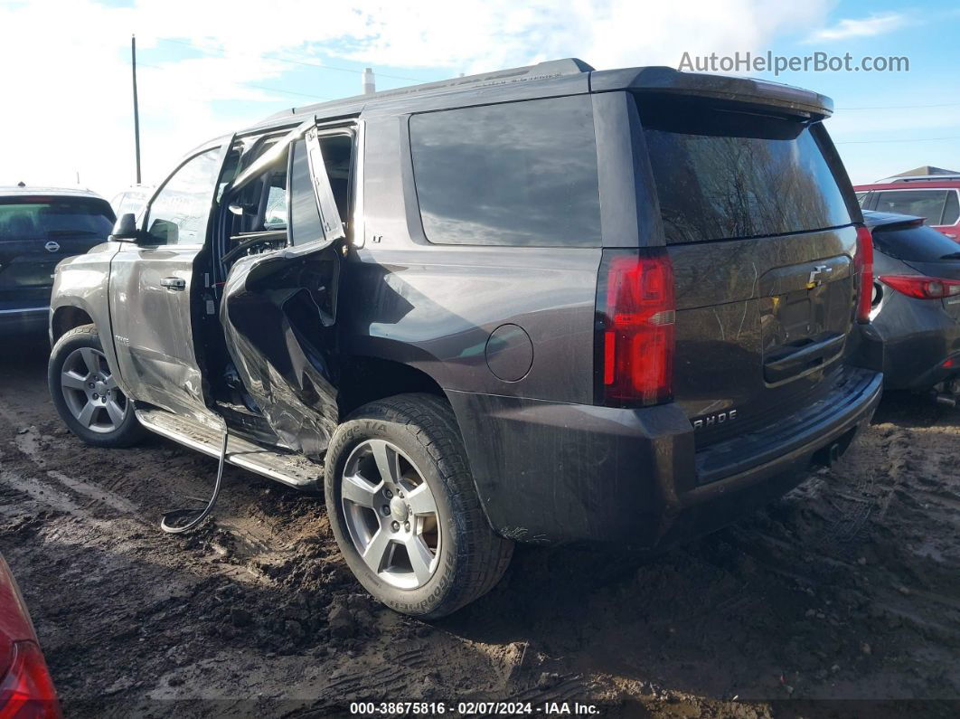 2015 Chevrolet Tahoe Lt Gray vin: 1GNSKBKC1FR202458