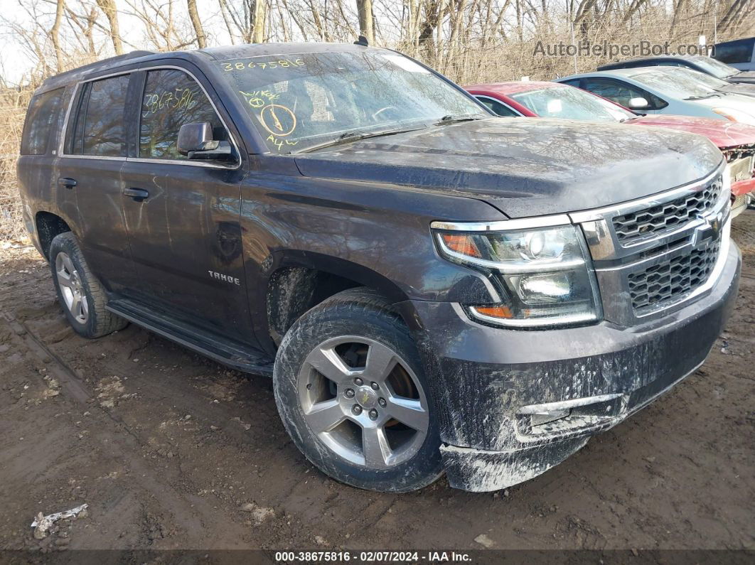 2015 Chevrolet Tahoe Lt Gray vin: 1GNSKBKC1FR202458