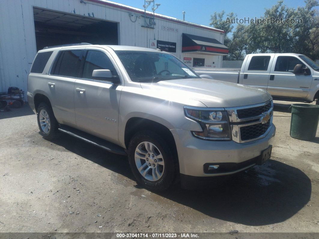 2015 Chevrolet Tahoe Lt Gold vin: 1GNSKBKC1FR207885