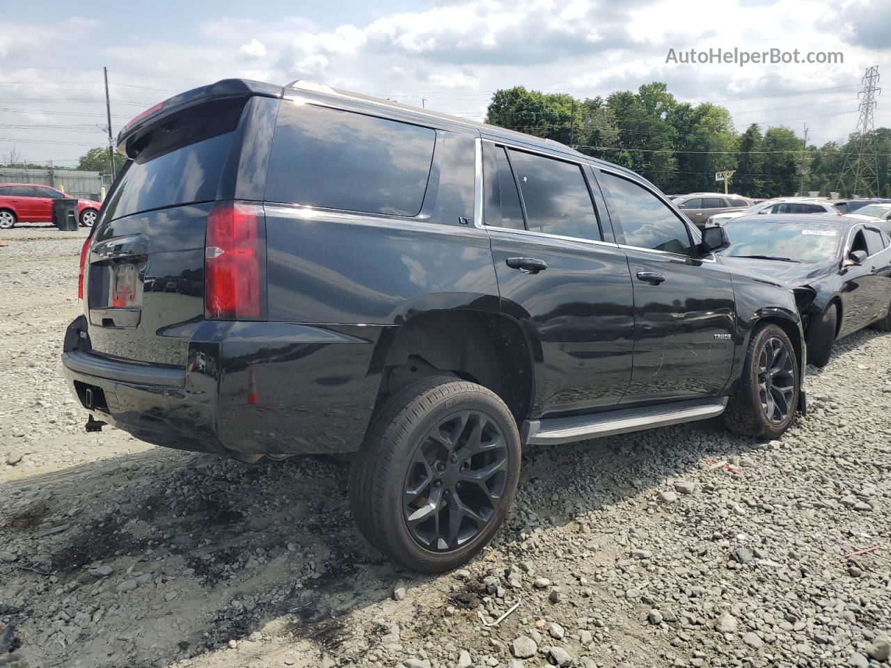 2015 Chevrolet Tahoe K1500 Lt Black vin: 1GNSKBKC1FR640042