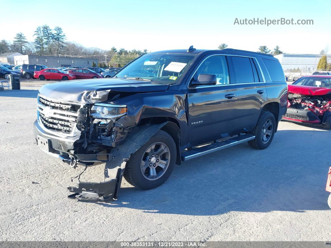 2015 Chevrolet Tahoe Lt Gray vin: 1GNSKBKC1FR644480