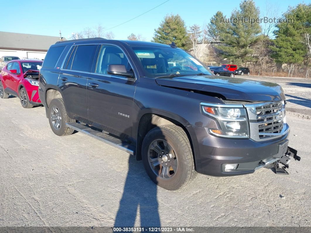 2015 Chevrolet Tahoe Lt Gray vin: 1GNSKBKC1FR644480