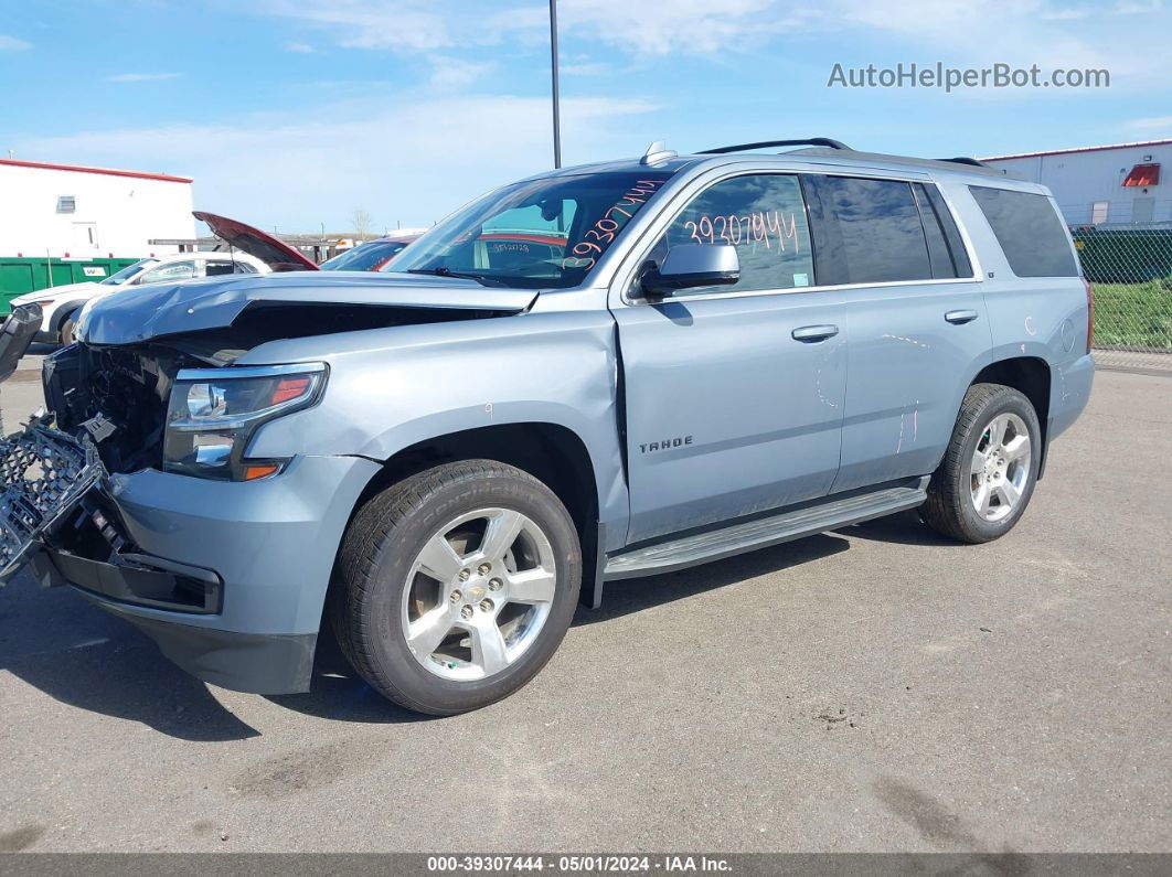 2015 Chevrolet Tahoe Lt Blue vin: 1GNSKBKC1FR681741