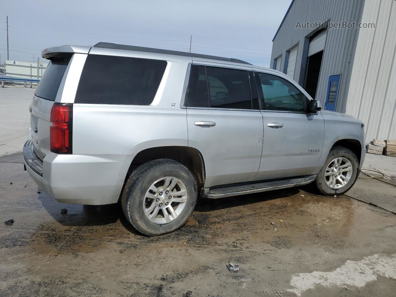 2015 Chevrolet Tahoe K1500 Lt Silver vin: 1GNSKBKC2FR160866