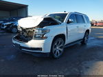 2015 Chevrolet Tahoe Lt White vin: 1GNSKBKC2FR211346