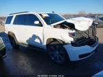 2015 Chevrolet Tahoe Lt White vin: 1GNSKBKC2FR211346