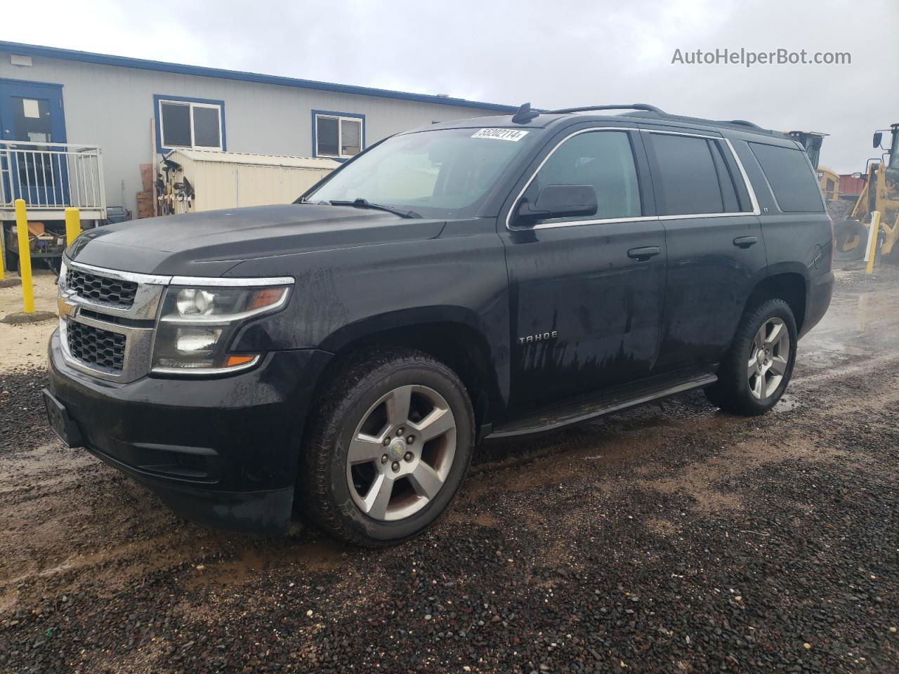 2015 Chevrolet Tahoe K1500 Lt Black vin: 1GNSKBKC2FR574925