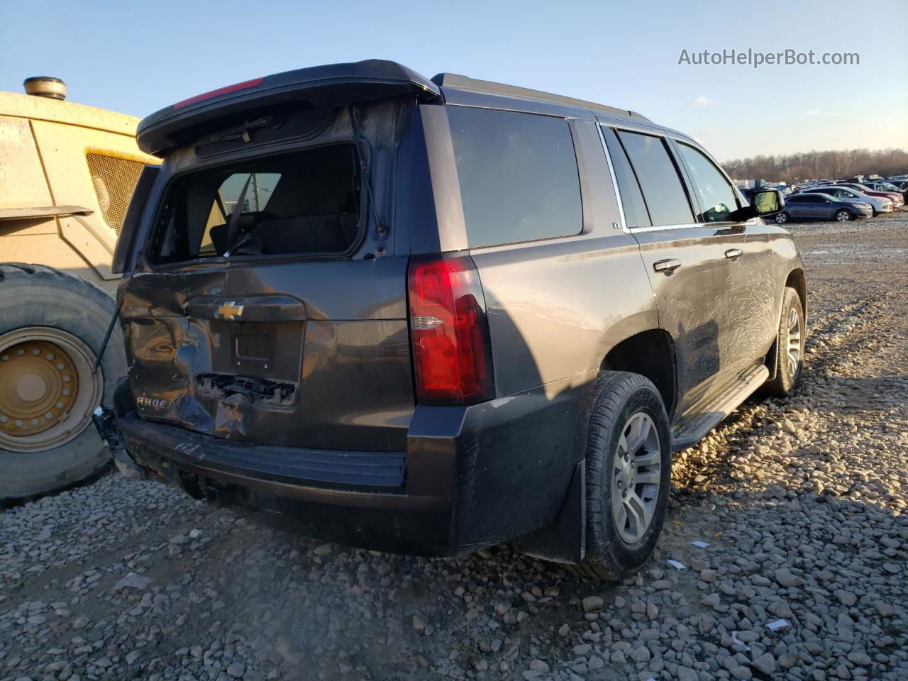 2016 Chevrolet Tahoe K1500 Lt Charcoal vin: 1GNSKBKC2GR222297