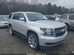 2015 Chevrolet Tahoe Lt Silver vin: 1GNSKBKC3FR187395