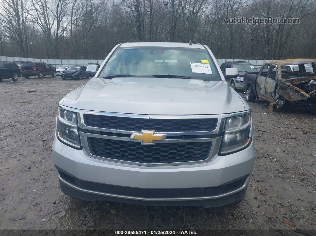 2015 Chevrolet Tahoe Lt Silver vin: 1GNSKBKC3FR187395