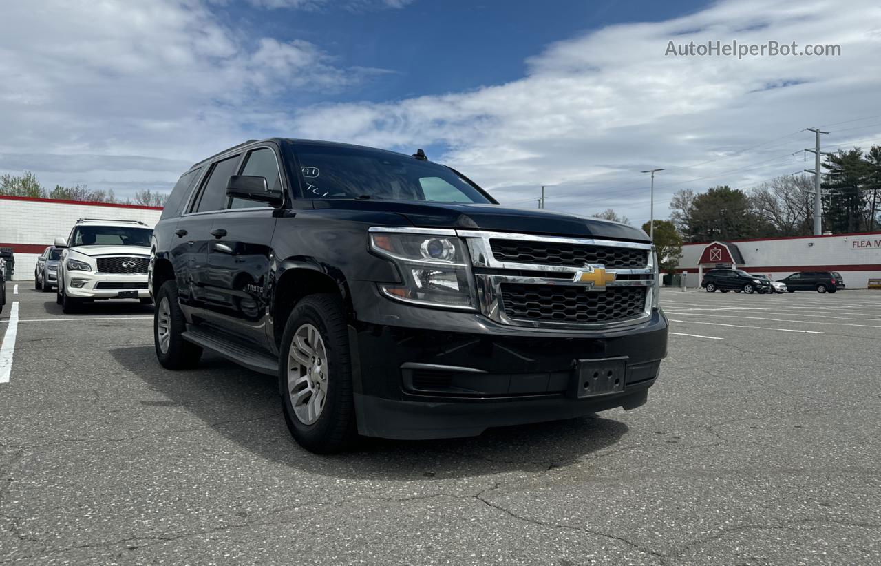 2015 Chevrolet Tahoe K1500 Lt Черный vin: 1GNSKBKC3FR508805