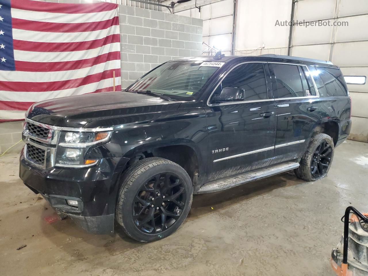 2015 Chevrolet Tahoe K1500 Lt Black vin: 1GNSKBKC3FR556093