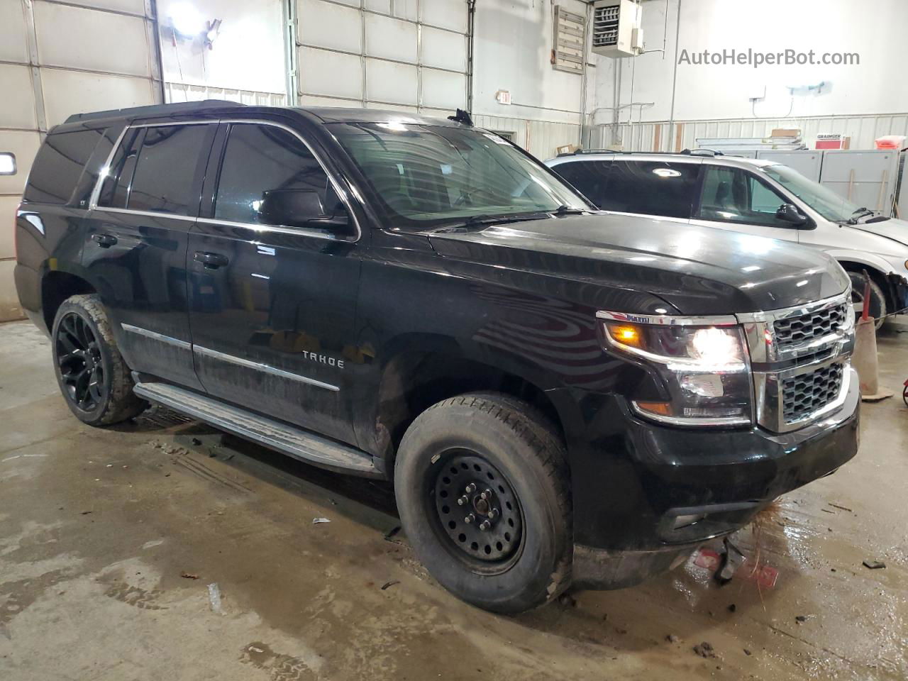 2015 Chevrolet Tahoe K1500 Lt Black vin: 1GNSKBKC3FR556093