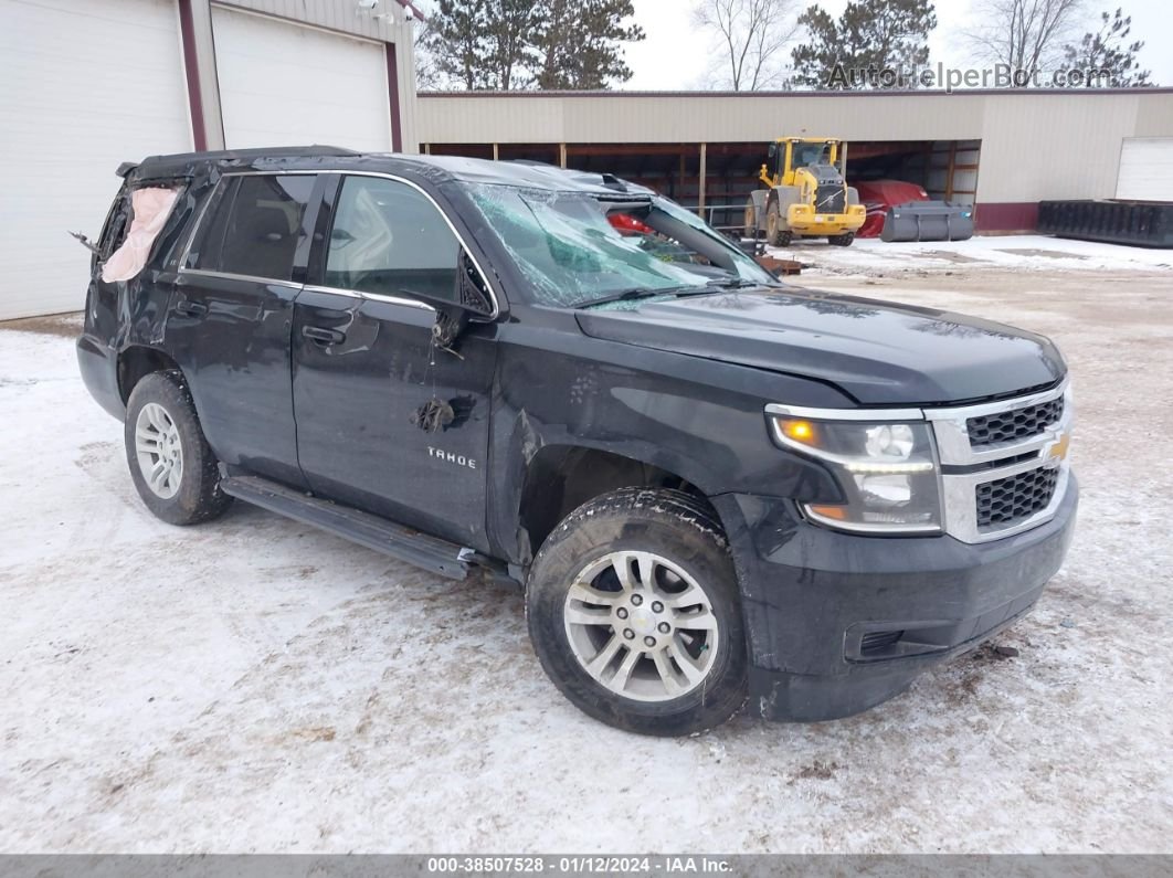 2015 Chevrolet Tahoe Lt Black vin: 1GNSKBKC3FR579454