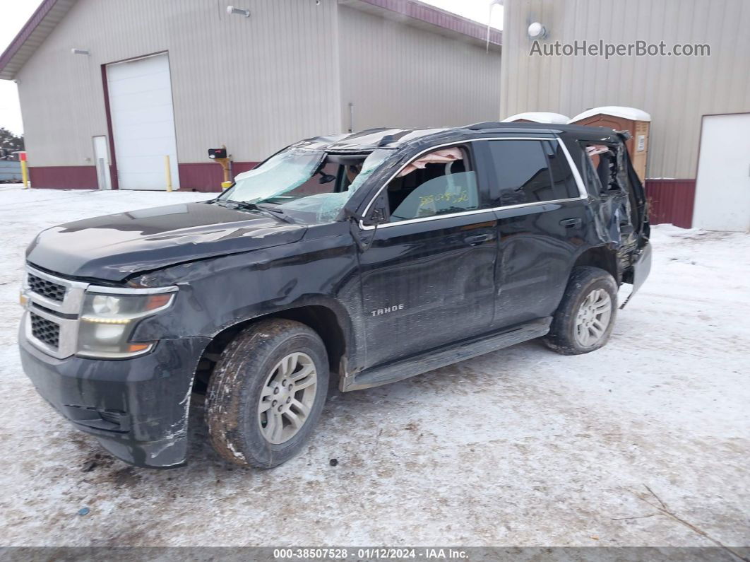 2015 Chevrolet Tahoe Lt Black vin: 1GNSKBKC3FR579454