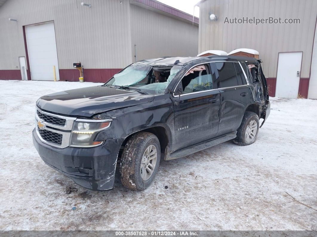 2015 Chevrolet Tahoe Lt Black vin: 1GNSKBKC3FR579454