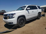 2015 Chevrolet Tahoe K1500 Lt White vin: 1GNSKBKC3FR656131