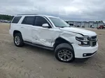 2015 Chevrolet Tahoe K1500 Lt White vin: 1GNSKBKC3FR656663