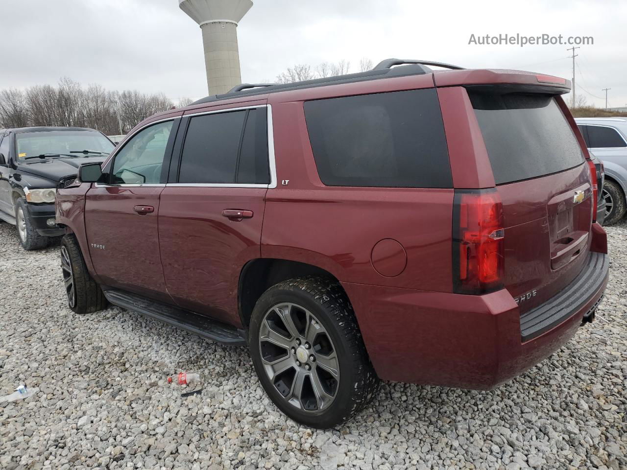 2016 Chevrolet Tahoe K1500 Lt Бордовый vin: 1GNSKBKC3GR181145