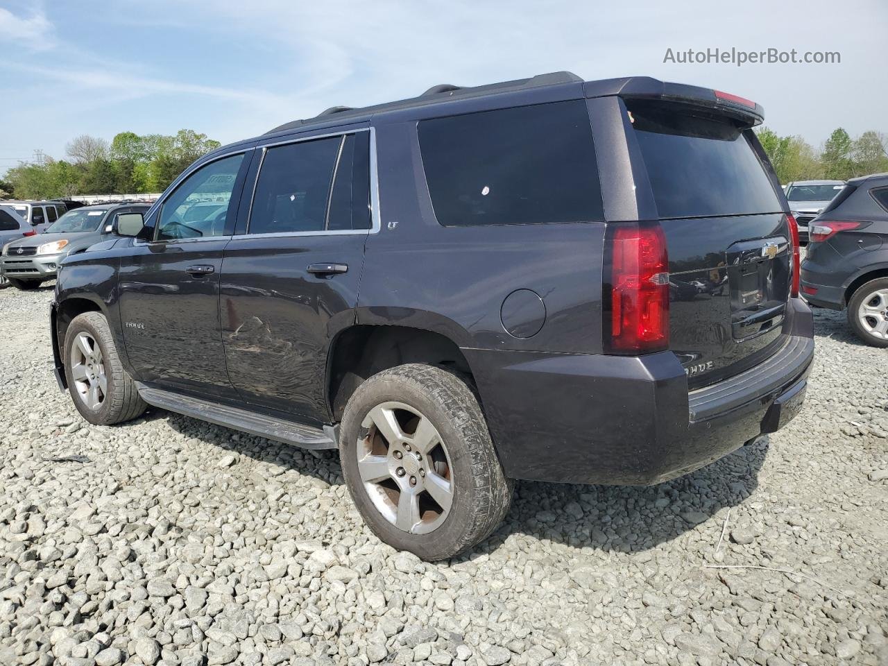 2016 Chevrolet Tahoe K1500 Lt Gray vin: 1GNSKBKC3GR456058