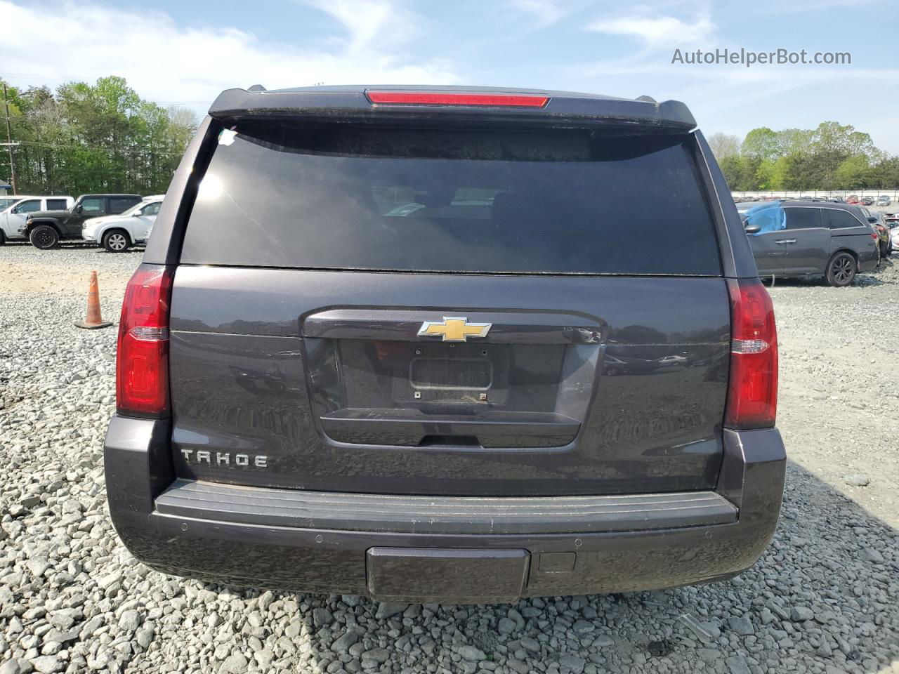 2016 Chevrolet Tahoe K1500 Lt Gray vin: 1GNSKBKC3GR456058