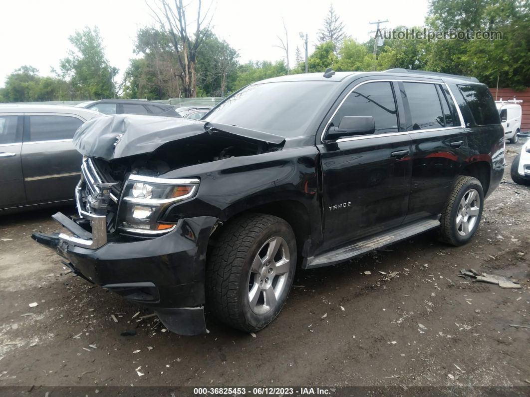 2015 Chevrolet Tahoe Lt Black vin: 1GNSKBKC4FR229508