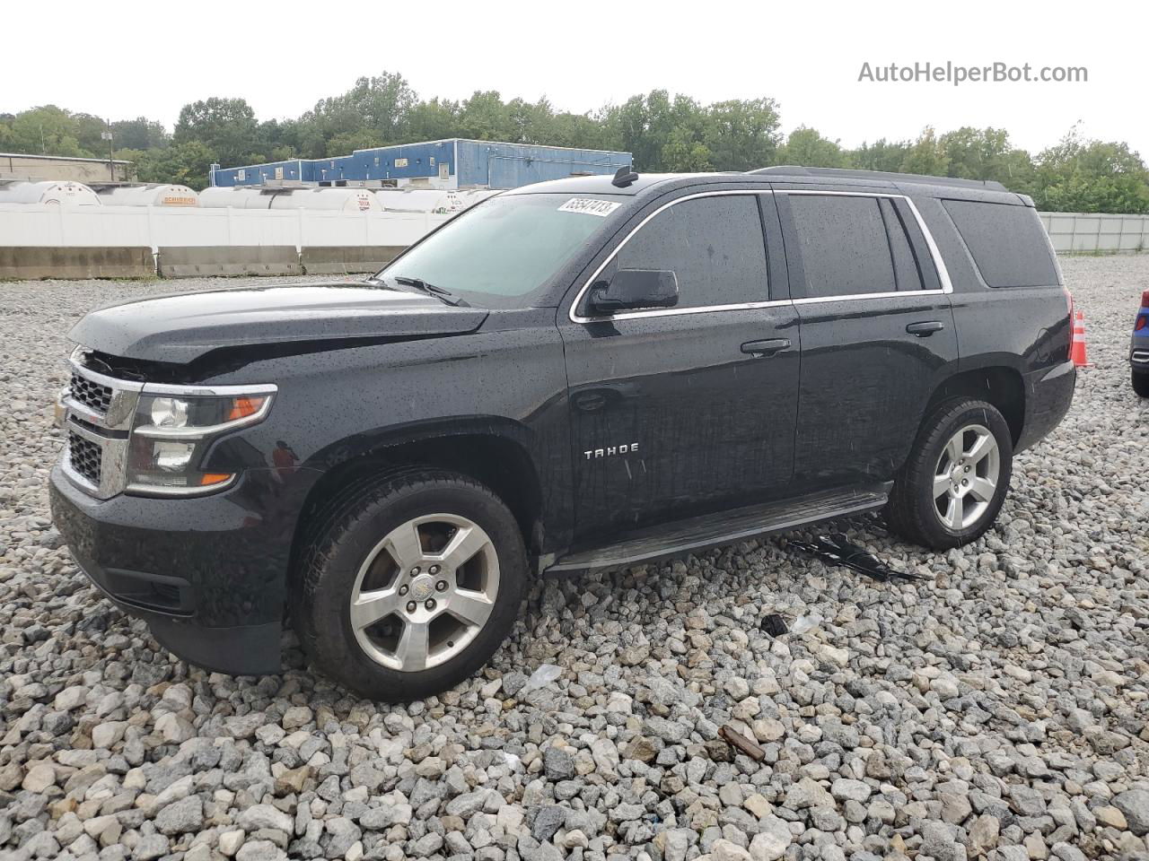 2015 Chevrolet Tahoe K1500 Lt Черный vin: 1GNSKBKC4FR237351