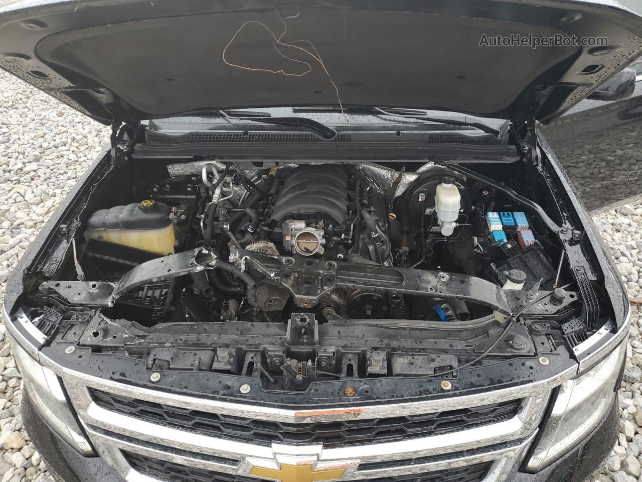 2015 Chevrolet Tahoe K1500 Lt Черный vin: 1GNSKBKC4FR237351