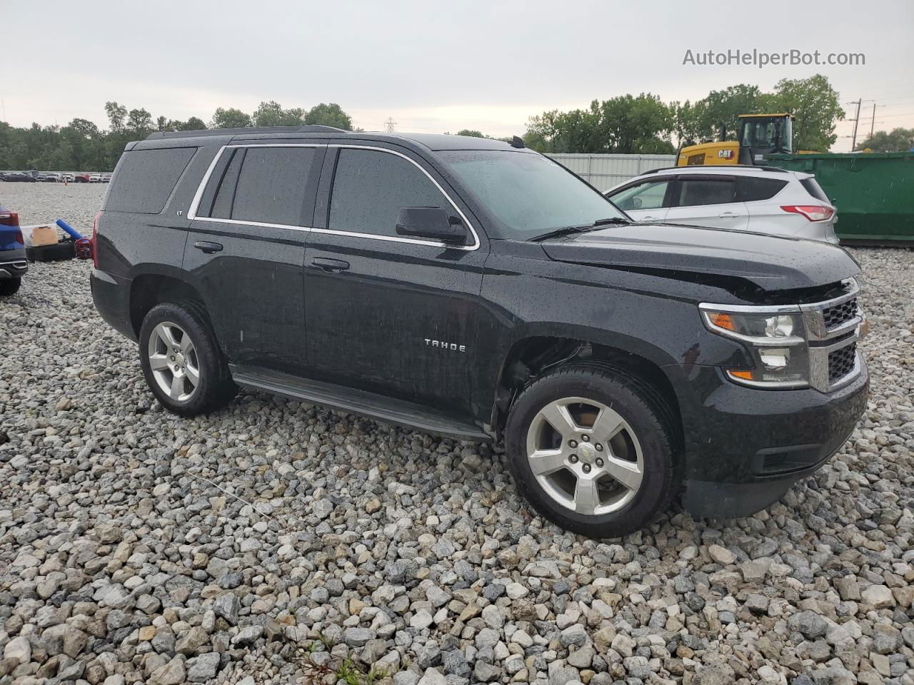 2015 Chevrolet Tahoe K1500 Lt Черный vin: 1GNSKBKC4FR237351