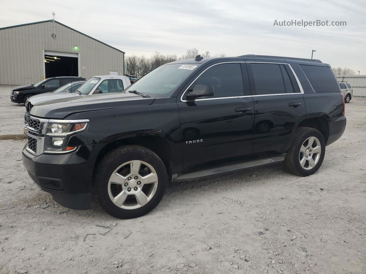 2015 Chevrolet Tahoe K1500 Lt Black vin: 1GNSKBKC4FR237351