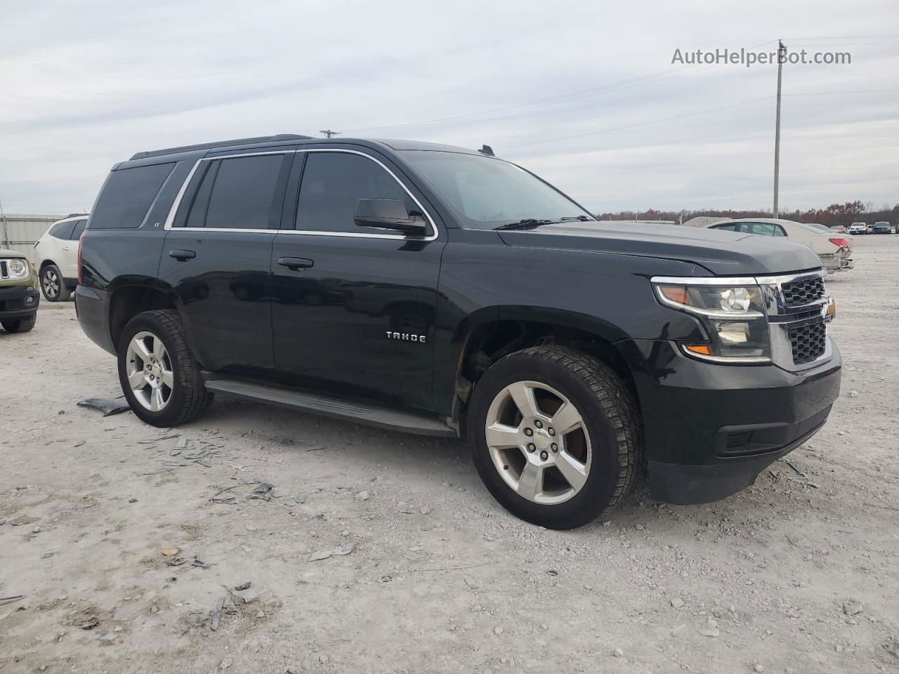 2015 Chevrolet Tahoe K1500 Lt Black vin: 1GNSKBKC4FR237351