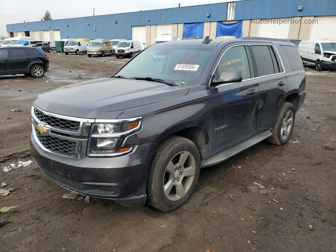 2015 Chevrolet Tahoe K1500 Lt Gray vin: 1GNSKBKC4FR606581