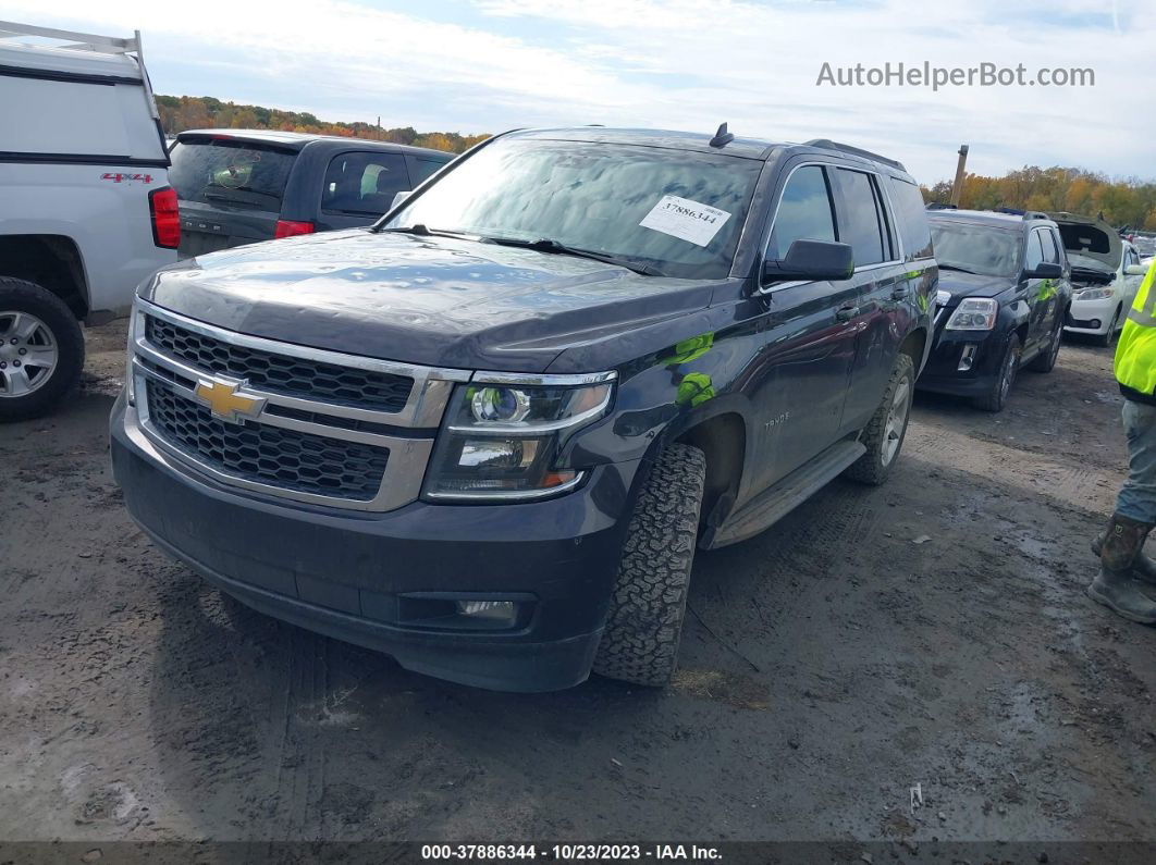 2016 Chevrolet Tahoe Lt Gray vin: 1GNSKBKC4GR120550