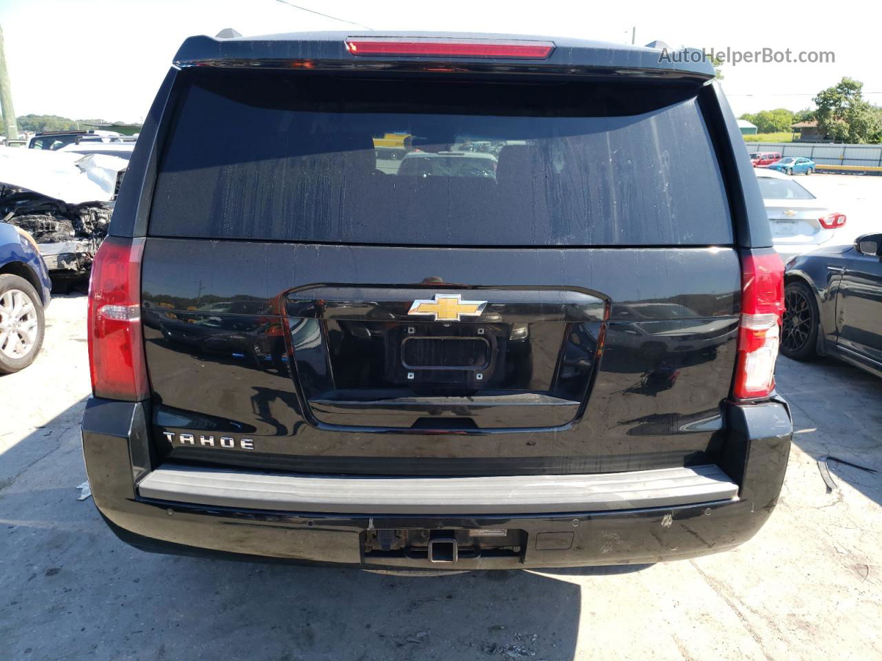 2015 Chevrolet Tahoe K1500 Lt Черный vin: 1GNSKBKC5FR229923