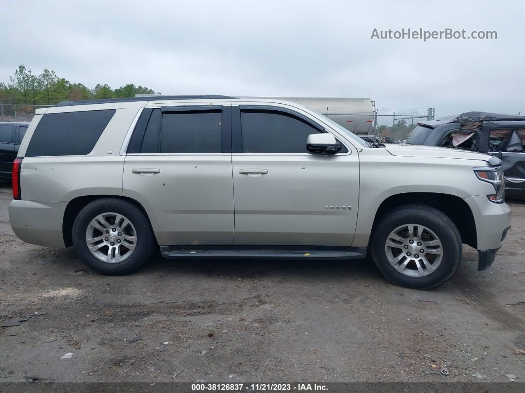 2016 Chevrolet Tahoe Lt Brown vin: 1GNSKBKC5GR248876