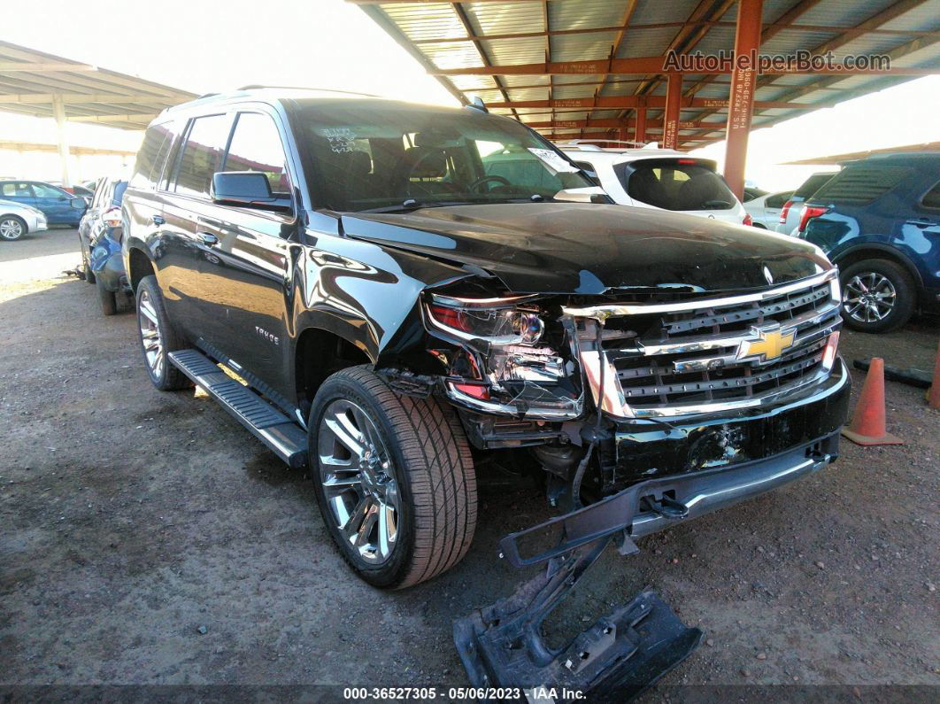 2016 Chevrolet Tahoe Lt Black vin: 1GNSKBKC5GR360643