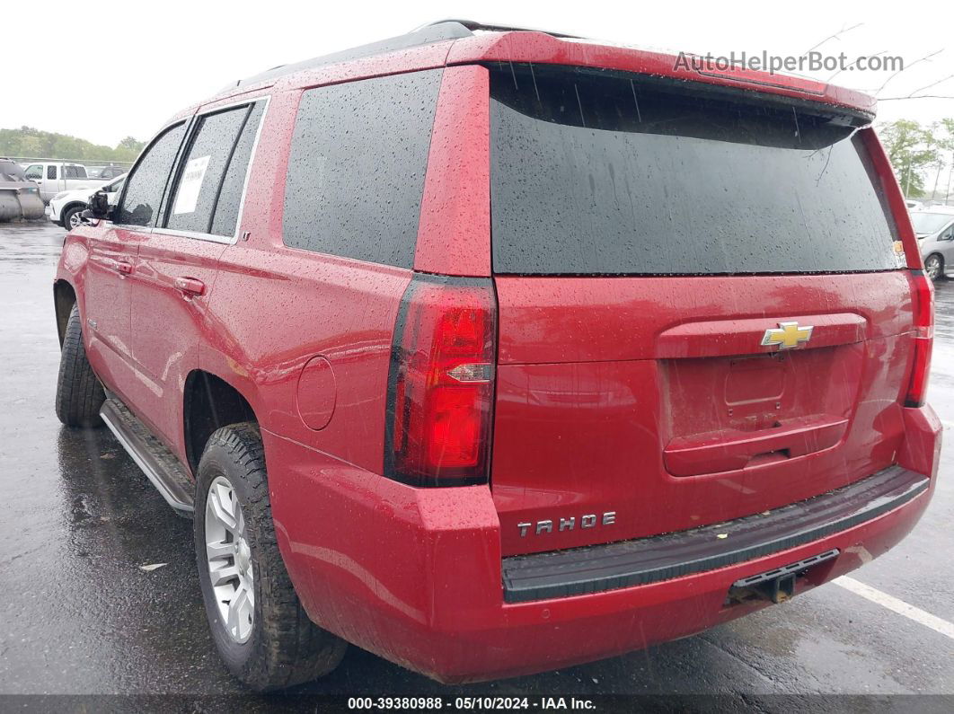 2015 Chevrolet Tahoe Lt Red vin: 1GNSKBKC6FR159915