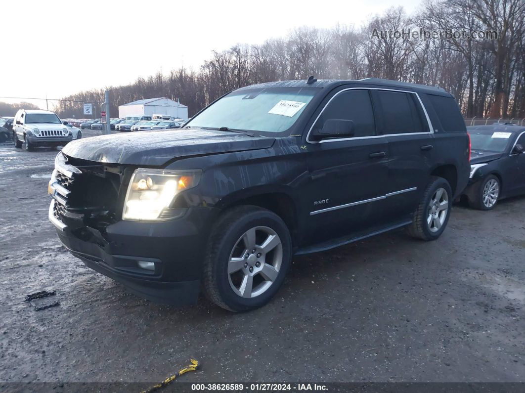 2015 Chevrolet Tahoe Lt Черный vin: 1GNSKBKC6FR169473