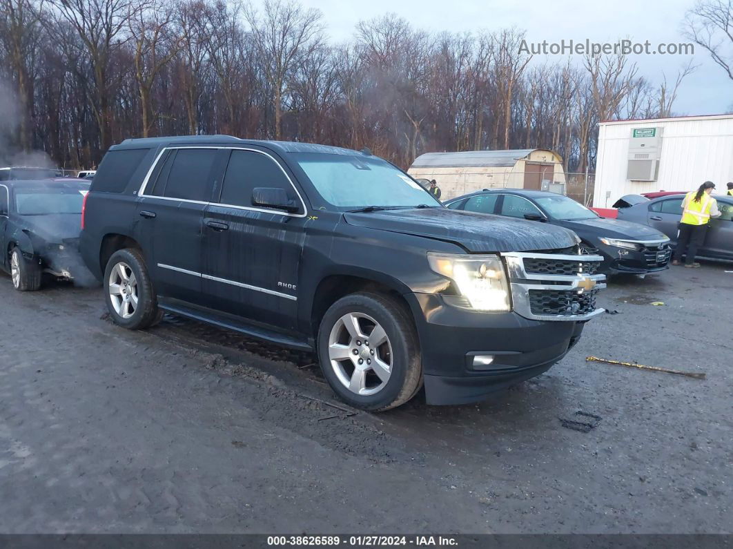 2015 Chevrolet Tahoe Lt Black vin: 1GNSKBKC6FR169473