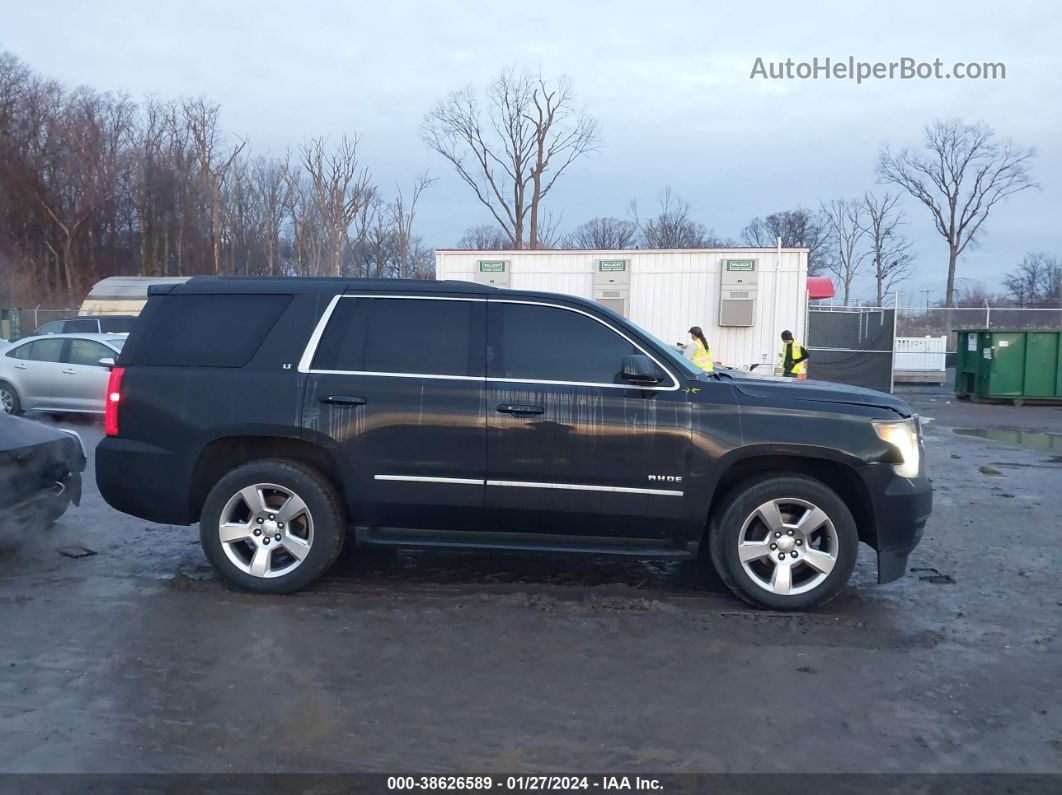 2015 Chevrolet Tahoe Lt Black vin: 1GNSKBKC6FR169473