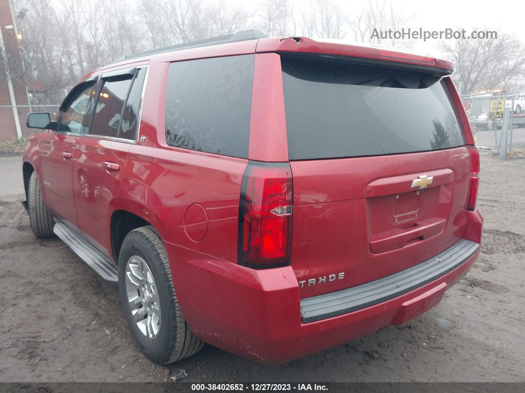 2015 Chevrolet Tahoe Lt Red vin: 1GNSKBKC6FR178884