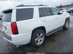 2015 Chevrolet Tahoe Lt White vin: 1GNSKBKC6FR508894