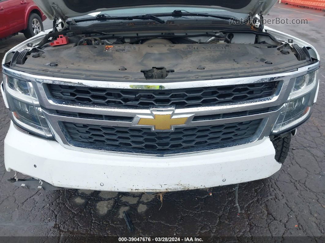 2015 Chevrolet Tahoe Lt Белый vin: 1GNSKBKC6FR508894