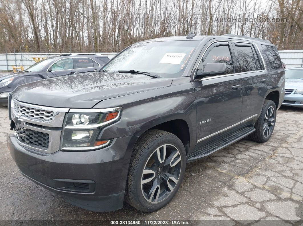 2015 Chevrolet Tahoe Lt Black vin: 1GNSKBKC6FR615685